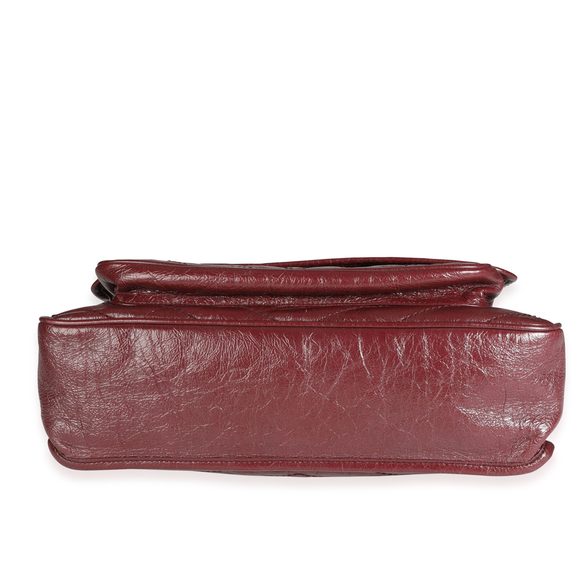 Saint Laurent Rouge Legion Matelassé Leather Large Niki Bag - Picture 5 of 8